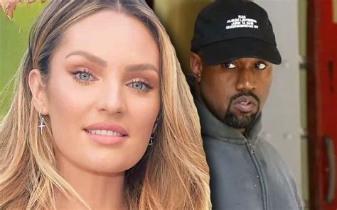 Kanye West Spotted With Model Candice Swanepoel At New York Fashion