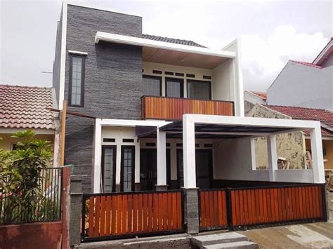 Desain Rumah Minimalis 2 Lantai Sederhana Dari Kayu - Content