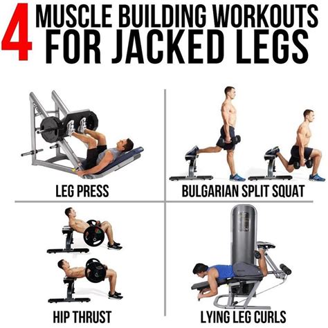 Muscle Building Leg Workout Workout Leg Workout Muscle Building