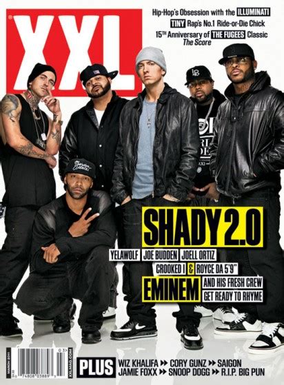 Eminem Yelawolf And Slaughterhouse Cover Xxl March 2011