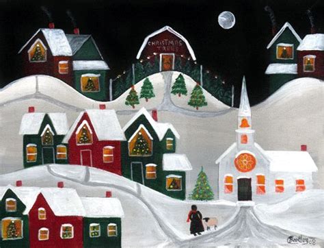Cheryl Bartley Christmas Art Christmas Quilts Christmas Tree Farm