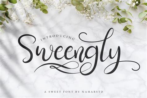 Sweengly Sweet Script Font • Best Fonts And Graphics • Hbfonts Modern