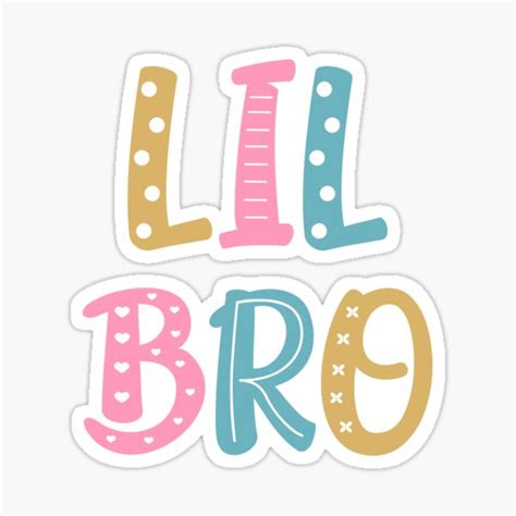 Little Brother Sticker For Sale By Shamanshore Redbubble