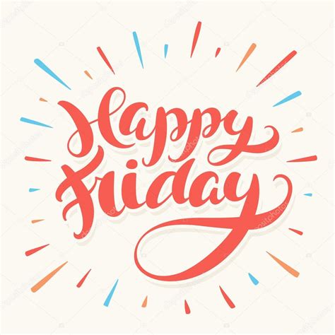 Happy Friday Banner Stock Vector By ©alexgorka 95361066