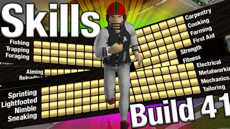 Project Zomboid | All SKILLS Explained | Build 41 Guide 2021 - YouTube