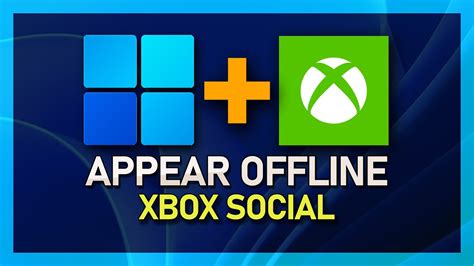 Xbox Social How To Appear Offline Windows Youtube