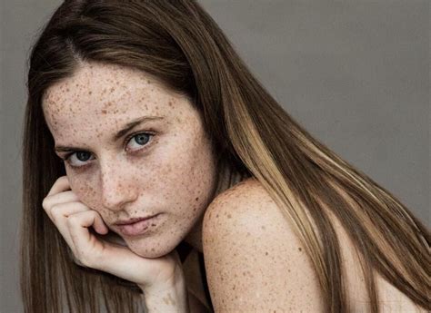 Freckles Girl Freckle Face Christopher Portrait Photography Nose Ring Lady Model Beauty