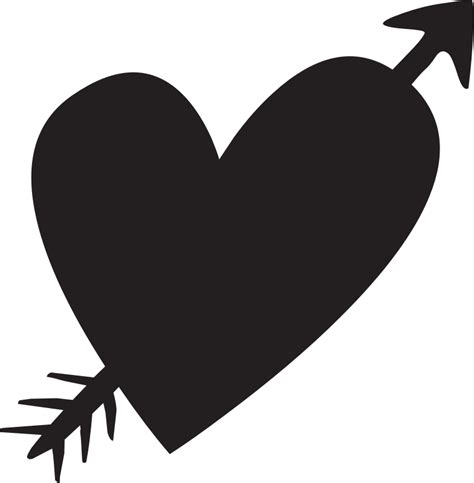 Heart And Arrow Openclipart