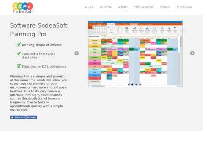 Sodeasoft Planning Pro Logiciel De Planning De Gestion