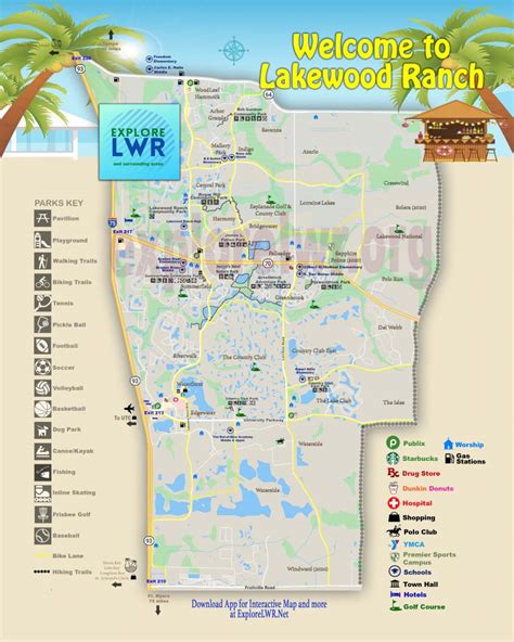 Map Of Lakewood Ranch Explore Lakewood Ranch