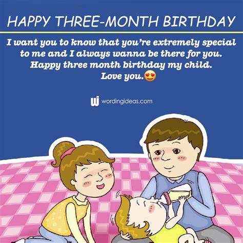 3rd Month Birthday Wishes For Baby Boy