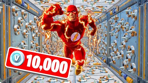 Today is a great day for fortnite battle royale! Finish This FLASH DEATHRUN To WIN 10,000 V-BUCKS ...