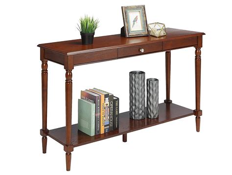 Convenience Concepts French Country Console Table With Drawer And Shelf