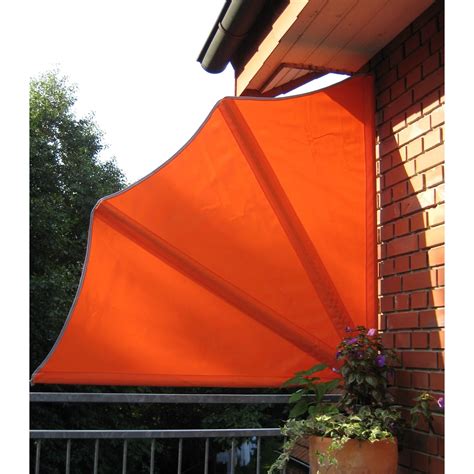 Sichtschutz www stoll fensterbau de. Leco Balkon-Sichtschutz-Fächer Orange kaufen bei OBI