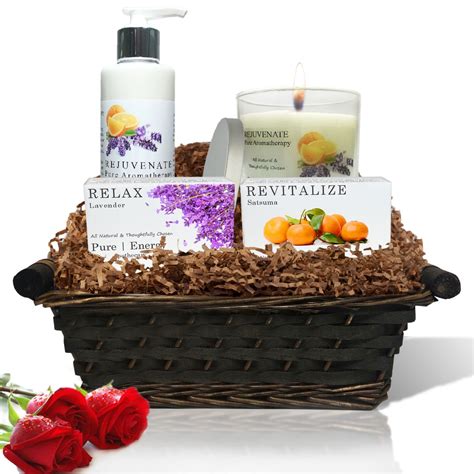 Share the benefits of our blends with your loved ones, or simply treat yourself to a soothing aromatherapy experience. Nourishing Balance Gift Basket (Pure Aromatherapy ...