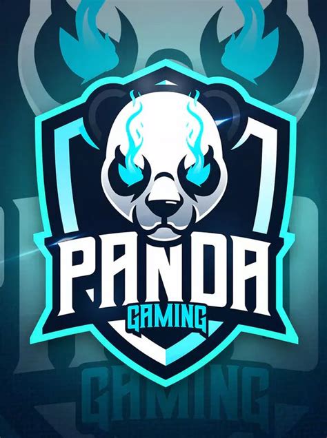 Panda Gaming Mascot And Esport Logo Template Ai Eps Logo Design Art