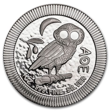 Buy 2020 Niue 1 Oz Silver 2 Athenian Owl Stackable Coin Apmex