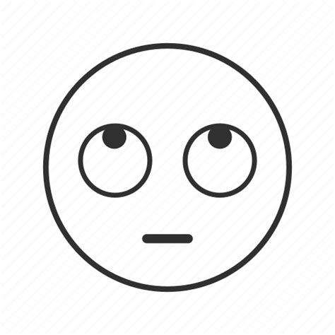 Emoji Face With Rolling Eyes Rolling Eyes Thinking Thinking Face