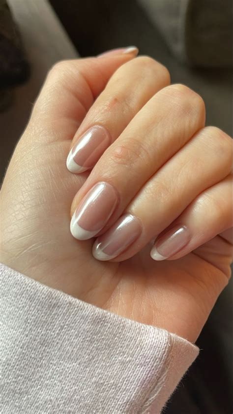 Ongles Gel French French Manicure Nails French Tip Nails Short