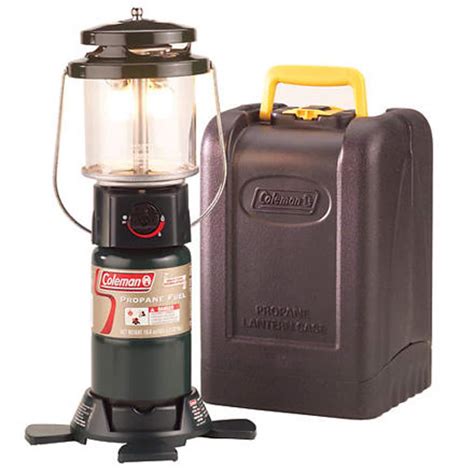 Coleman Deluxe Perfectflow Lantern W Hard Carry Case Hike And Camp