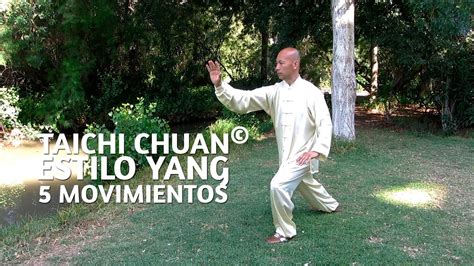 Taichi Chuan Estilo Yang De 5 Movimientos Youtube