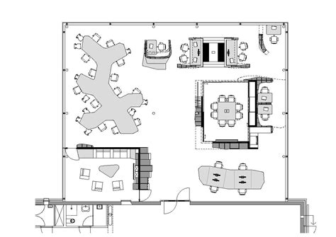 Creative Open Plan Office Floor Plan Floor Plan Design Office