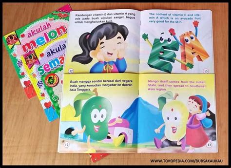 Jual Kw 1 Buku Cerita Dongeng Anak Bergambar Seri Buah Dan Sayuran Di