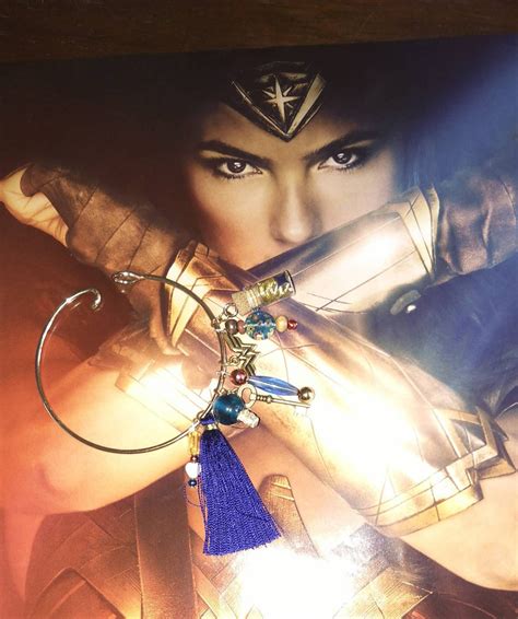 Wonder Woman Charm Bracelet Wonder Woman Dc Movie Etsy