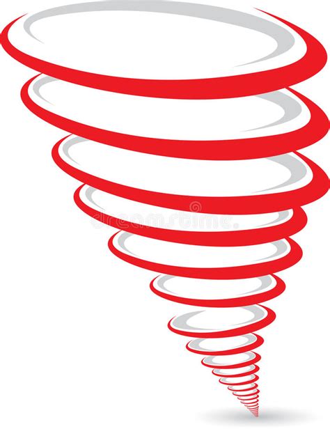 Logo was made for a class. Tornado logo stock vector. Illustration of creative ...