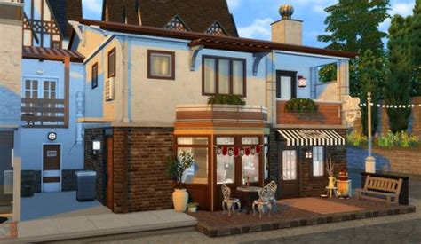 Un Sims Au Bout Du Fil Sims 4 Café Des Brumes Another Lot For My