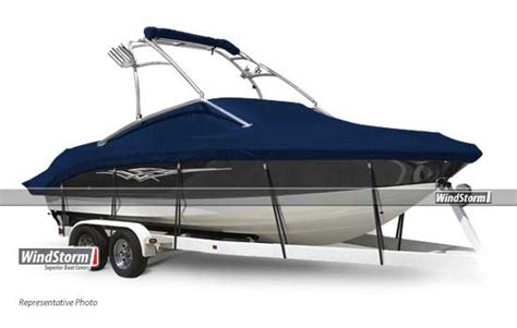 Sports Transhield Heavy Duty Waterproof Over The Wake Tower Boat Cover For Storage Sizes 21 Ft
