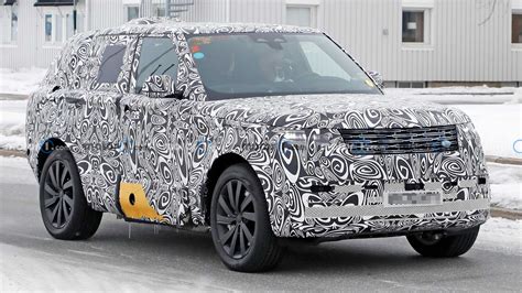 2022 Land Rover Range Rover Phev Caught Testing In Heavy Camo For The