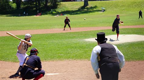 The Bay Area Vintage Baseball League Plays By 1886 Rules Broke Ass