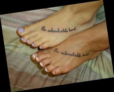 Unbreakable temporary tattoo sticker (set of 2). Unbreakable bond | Tattoos | Pinterest