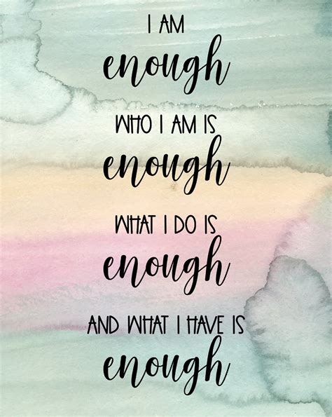 i am good enough quotes images aryupam