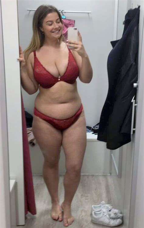 Stunning Student Gains Four Stone To Become Plus Size Model After Years