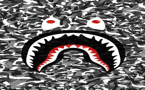 Shark Face Bape Wallpapers On Wallpaperdog