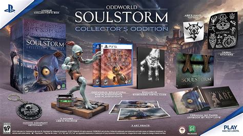 First Look Oddworld Soulstorm Collectors Oddition Ps4ps5 Youtube