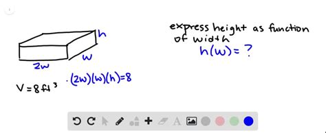 Solvedfind A Formula For The Described Function And State Its Domain