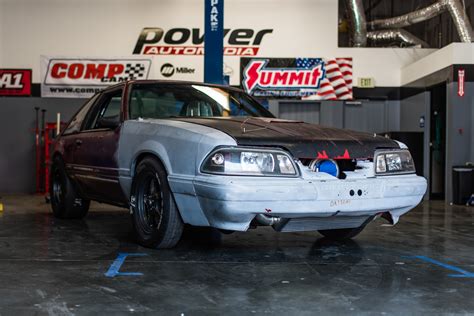 The Cars Of The 10k Drag Shootout The Dreams Teams 90 Mustang