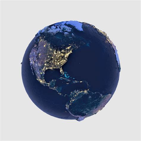 Planet Earth 3d Cgtrader
