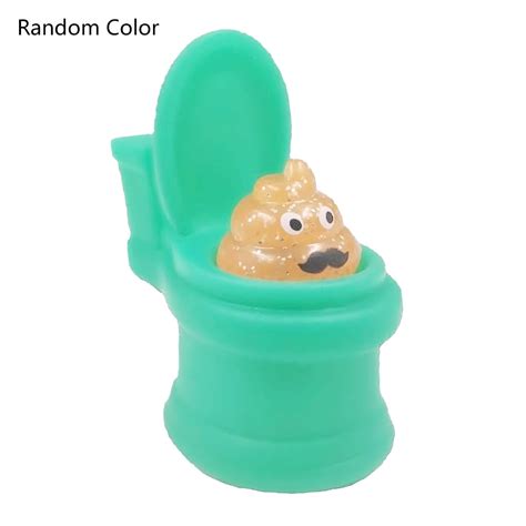 Squeeze Toilet Poop Toy With Realistic Appearance Jokes Tricky Toy For