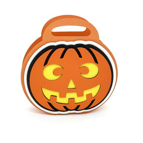 Pumpkin Halloween Box Studio Ilustrado