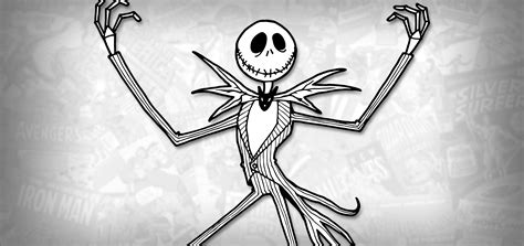 How To Draw Jack Skellington The Nightmare Before Christmas Drawing
