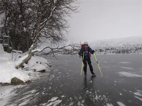 November Ice Grövelsjön Dalarna Nordic Ecotours