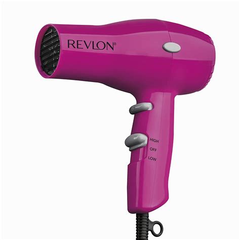 Revlon 1875w Lightweight Compact Travel Hair Dryer Pink