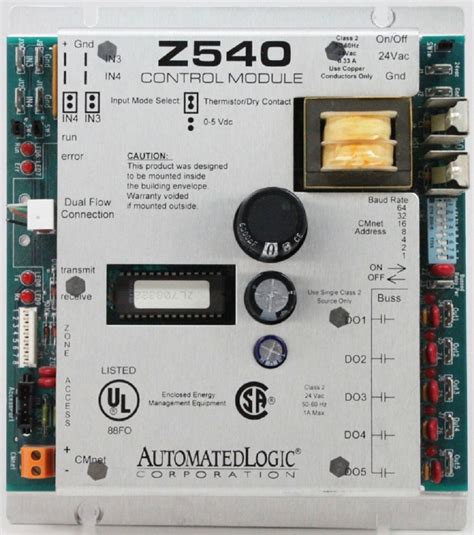 Alc Automated Logic Corporation Z540 Z Line Zone Control Module New