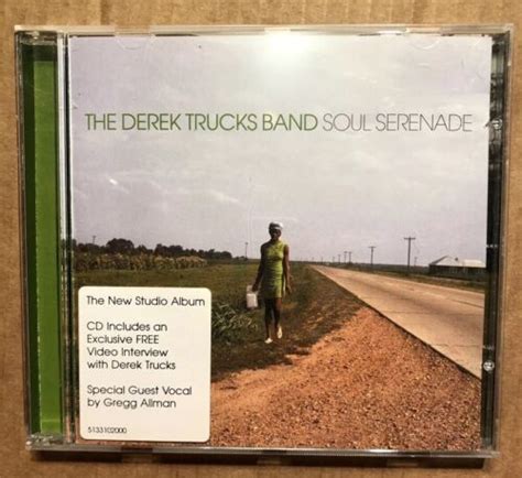 The Derek Trucks Band Soul Serenade Cd 2003 Gregg Allman Ebay