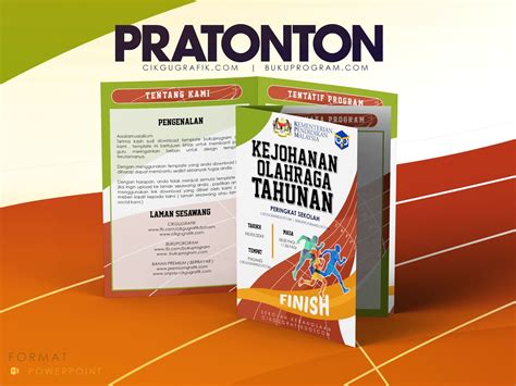 Buku program ini boleh dimuat turun melalui pautan muat turun yang disediakan. BUKU PROGRAM DOT COM