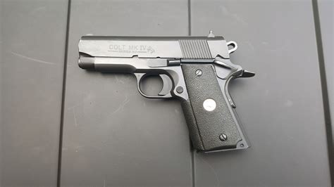 Sold Colt Officers Acp Enhanced 1911 Firearm Addicts